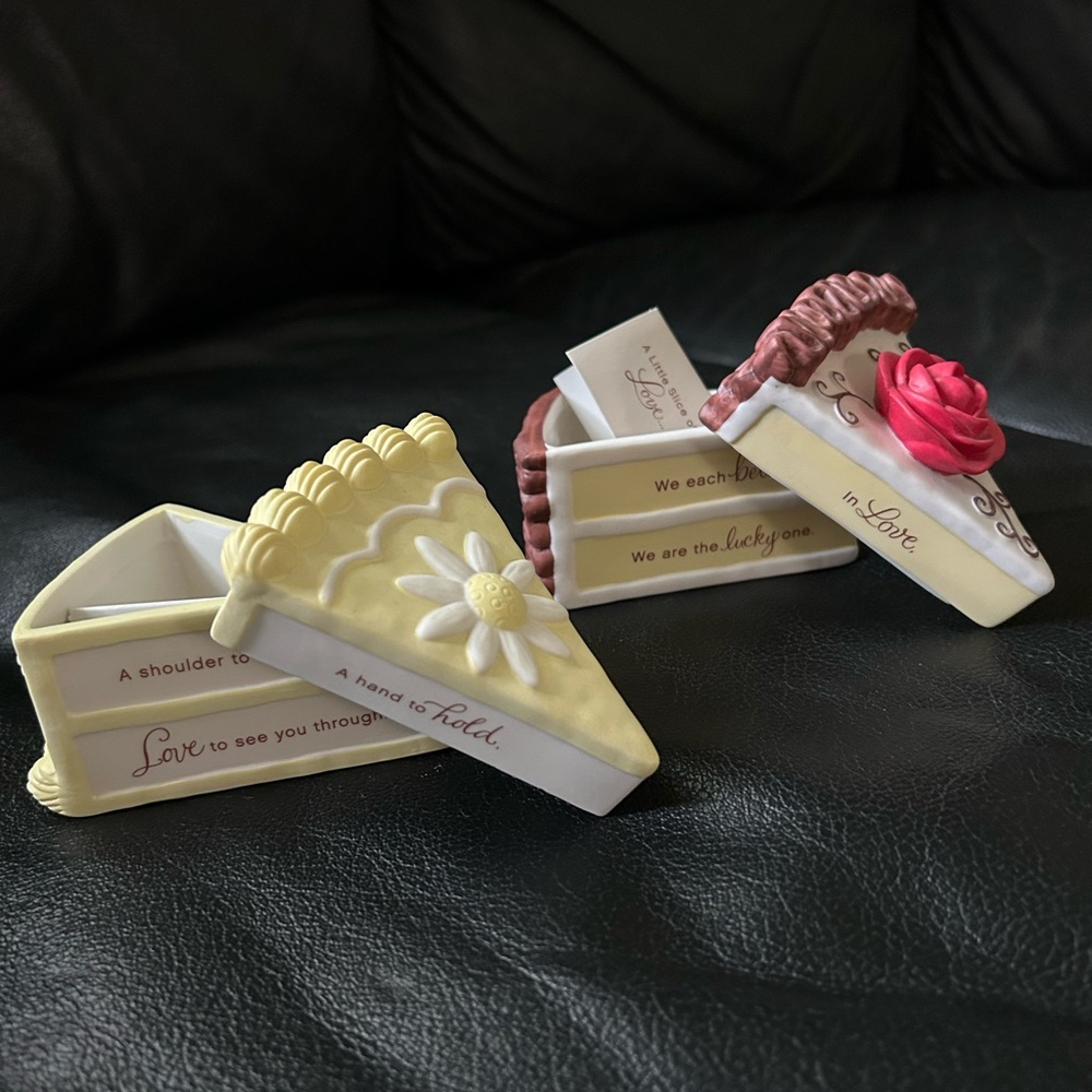 Cale shape trinket boxes
